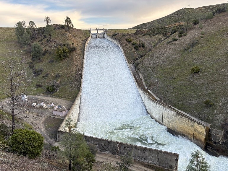 Spillway Releases After Repair